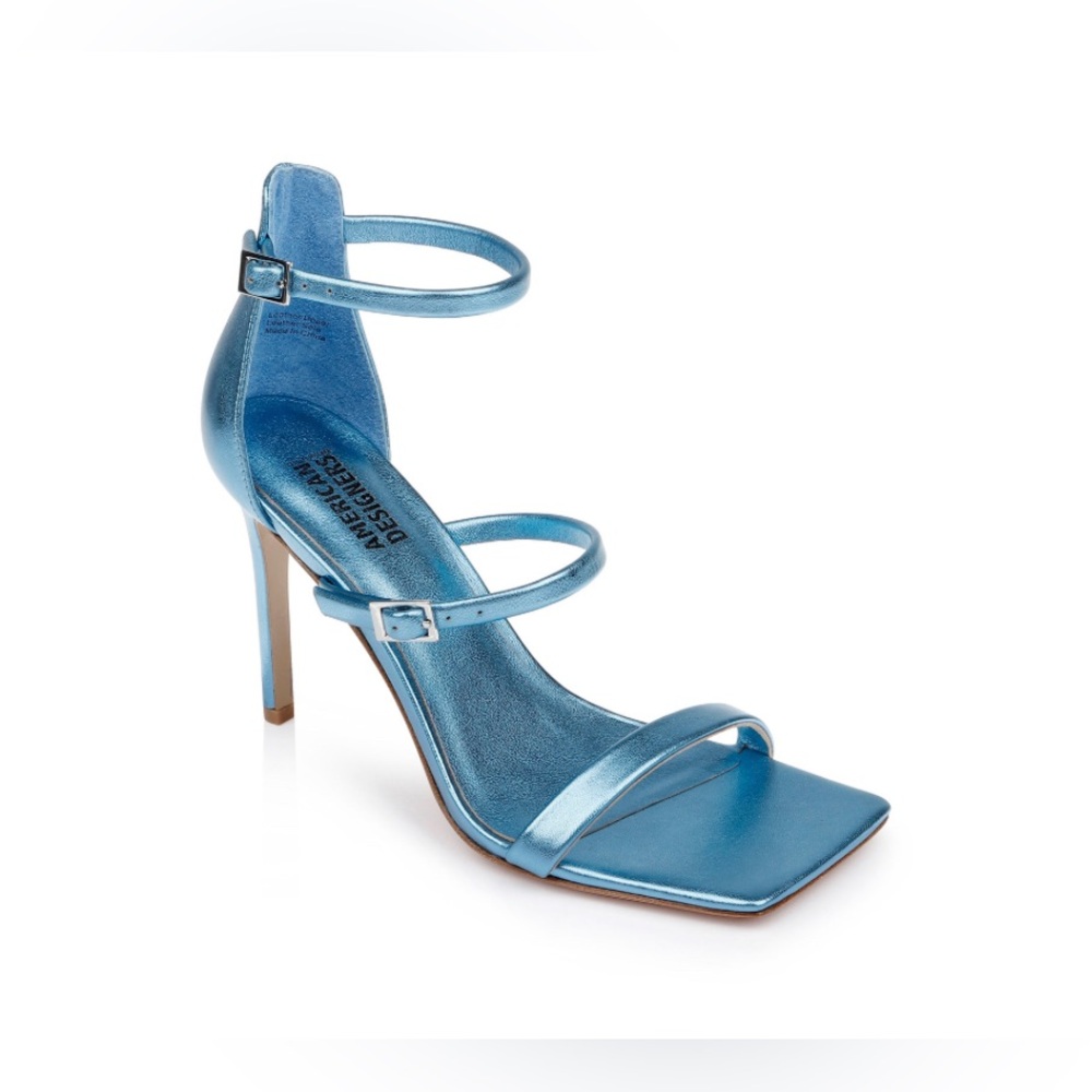 American Designers Badgley Mischka, 
Vogue Metallic Stiletto